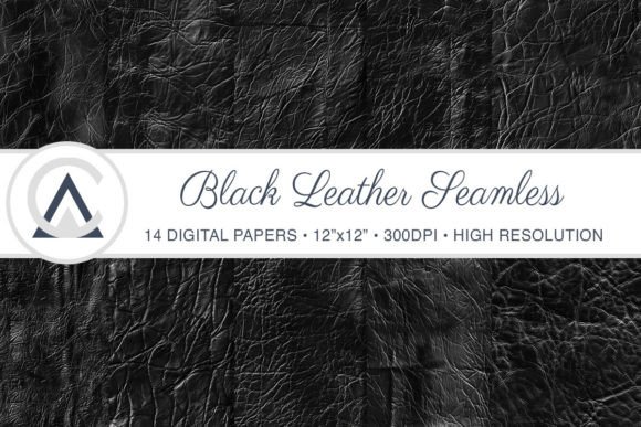 Black Leather Background Paper Textures for Timeless Design