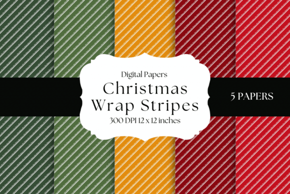 Christmas Wrap Stripes: A Designer's Guide to Festive Patterns