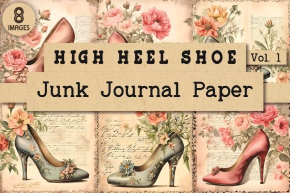 High Heel Junk Journal Paper Vol. 1: A Creative Asset