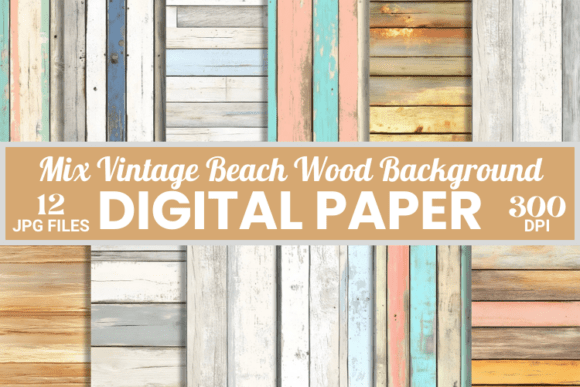 Retro Vintage Beach Wood Background: Your New Design Secret Weapon