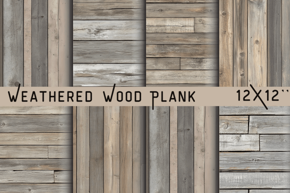 Rustic Charm: Using Weathered Wood Plank Wallpaper in Design