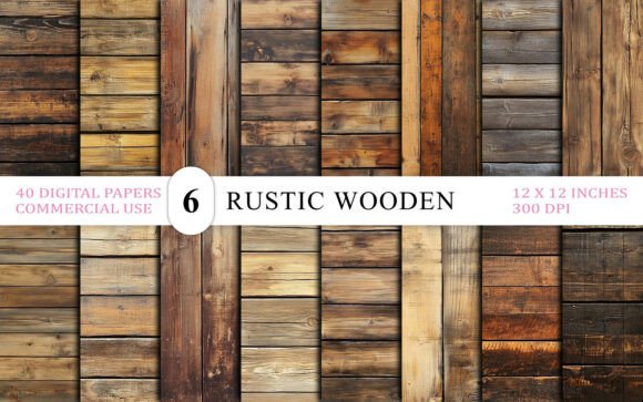 Rustic Wooden Plank Background: 40 Premium Textures for Authentic Design